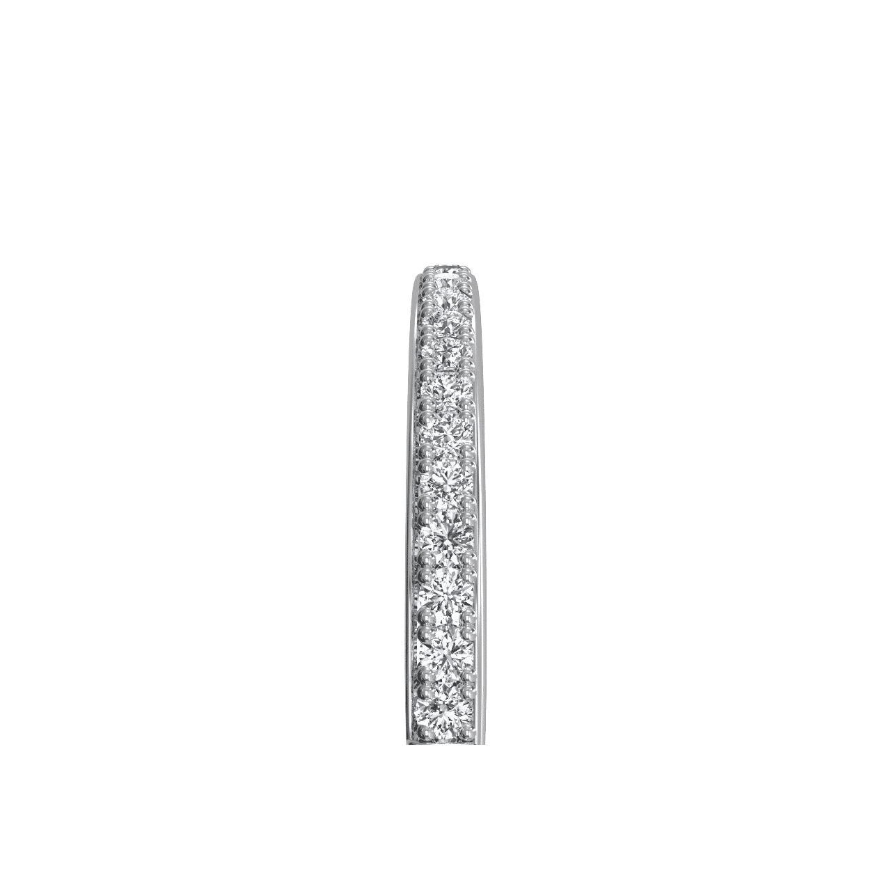 14kt White Gold/side