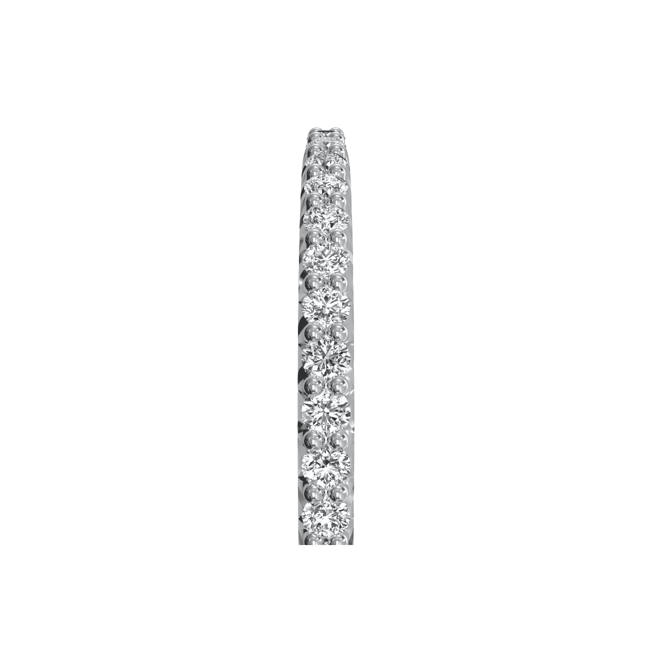 14kt White Gold/side