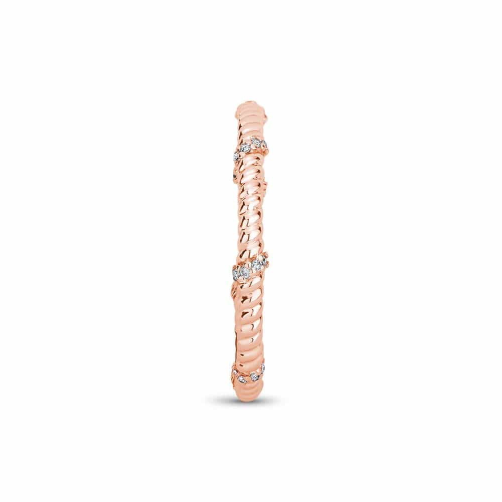 18kt Rose Gold/side
