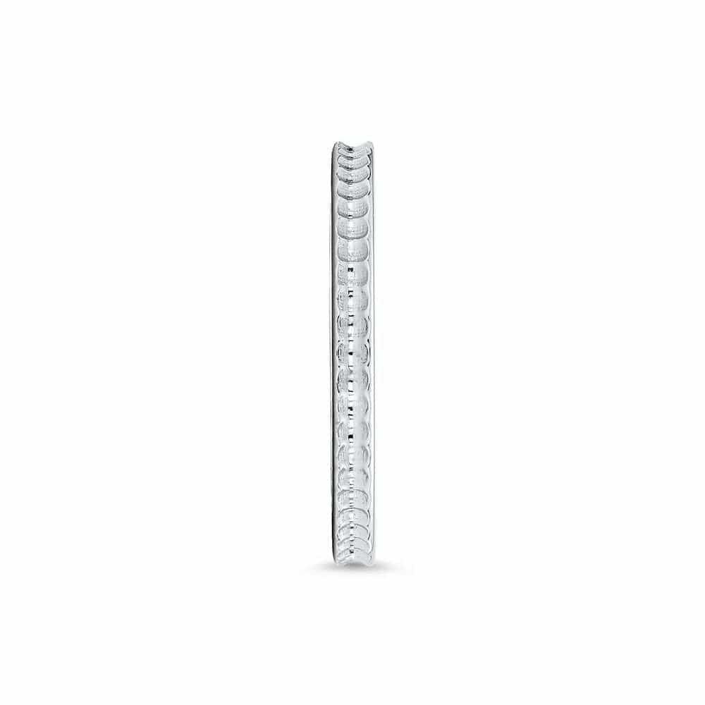 14kt White Gold/side