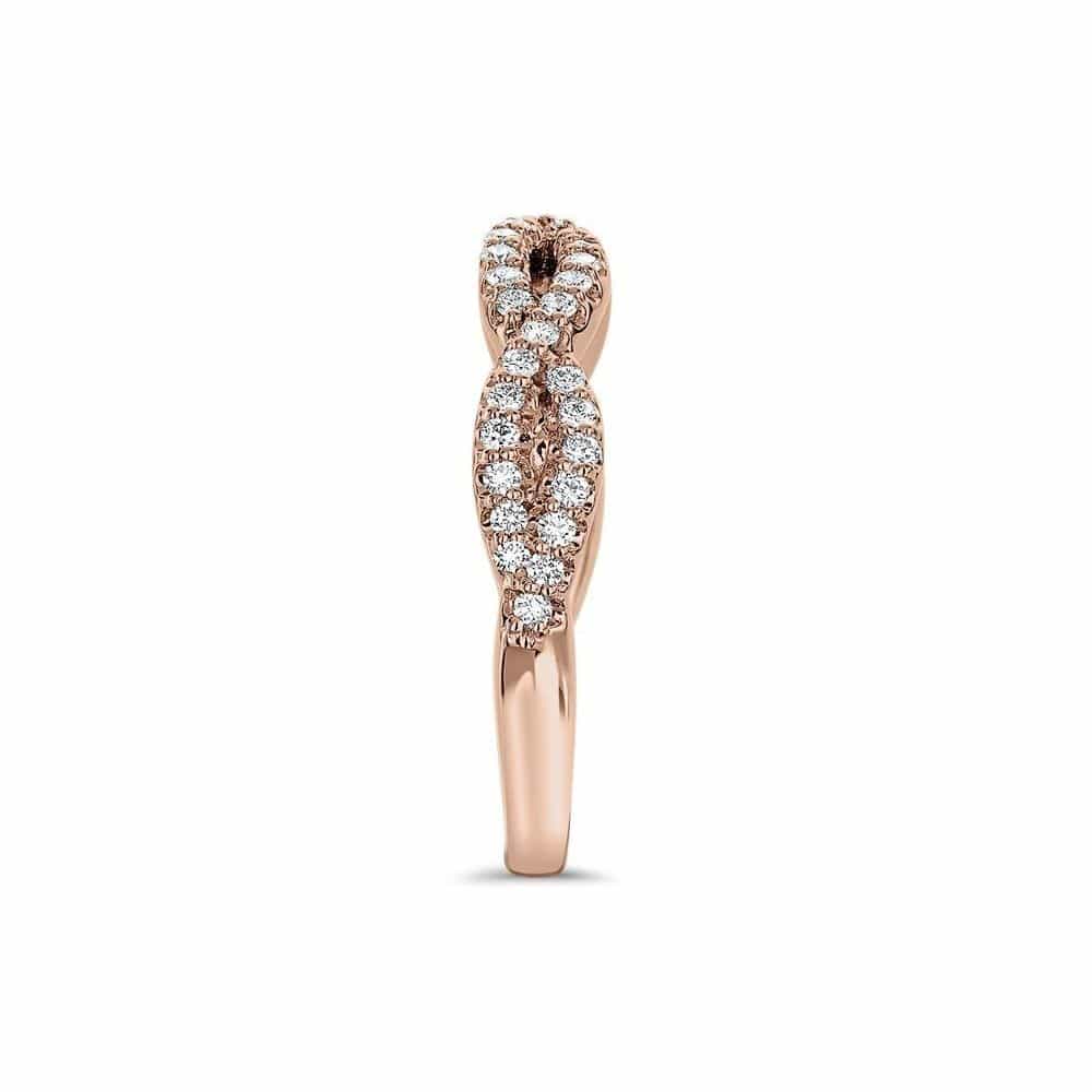 18kt Rose Gold/side