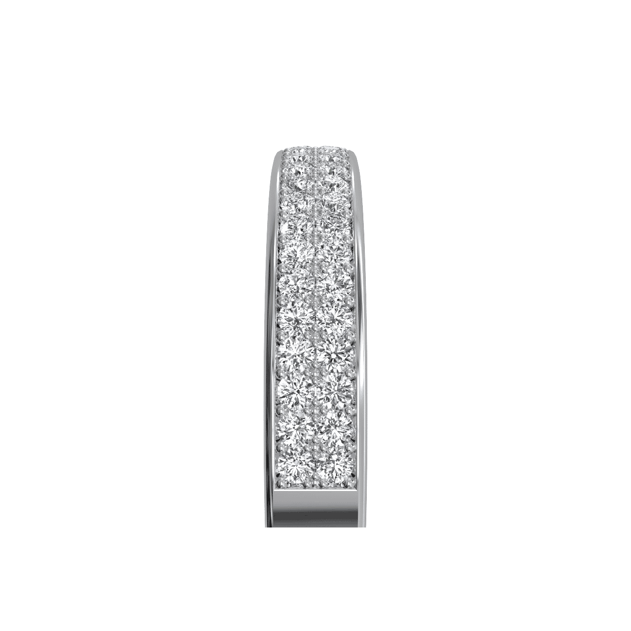 14kt White Gold/side