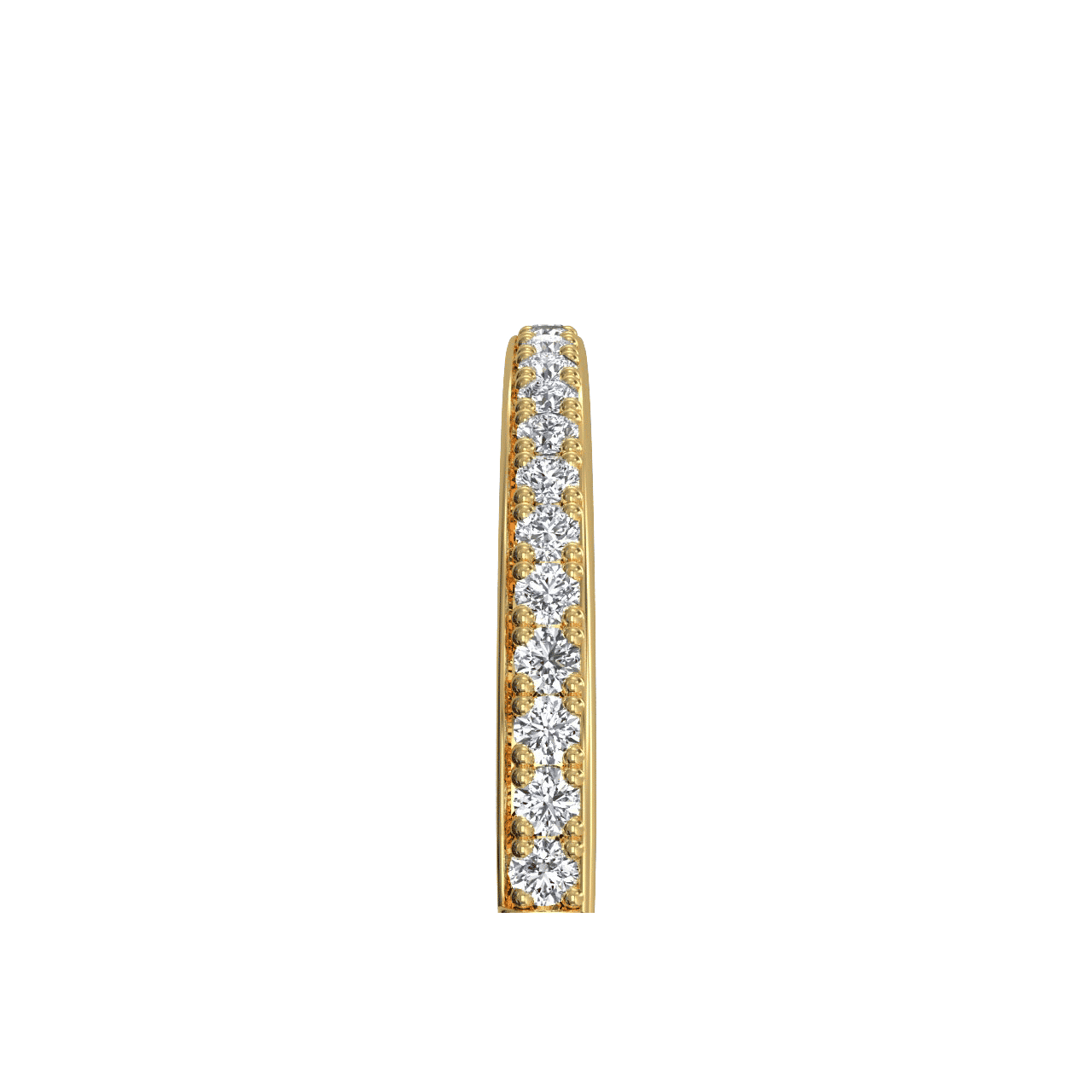 18kt Yellow Gold/side