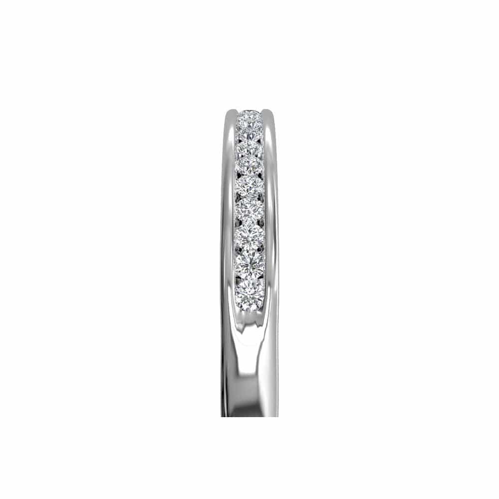14kt White Gold/side