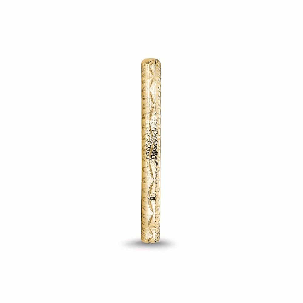 14kt Yellow Gold/side