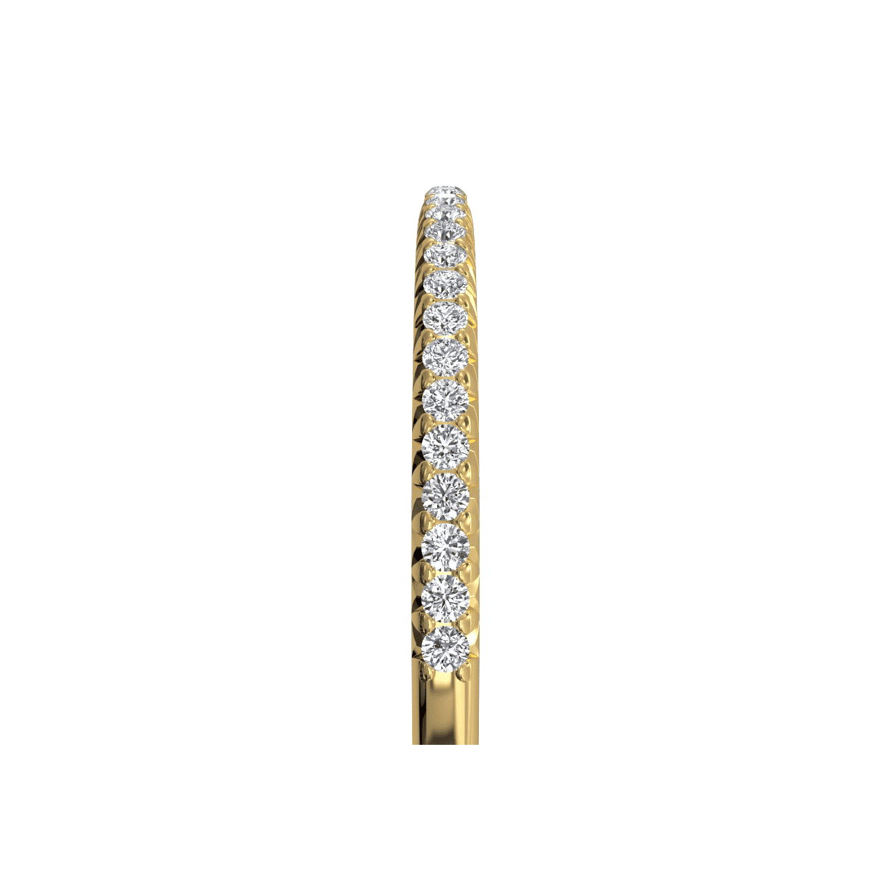 18kt Yellow Gold/side