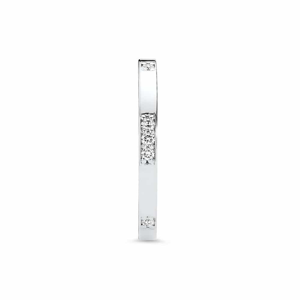 14kt White Gold/side
