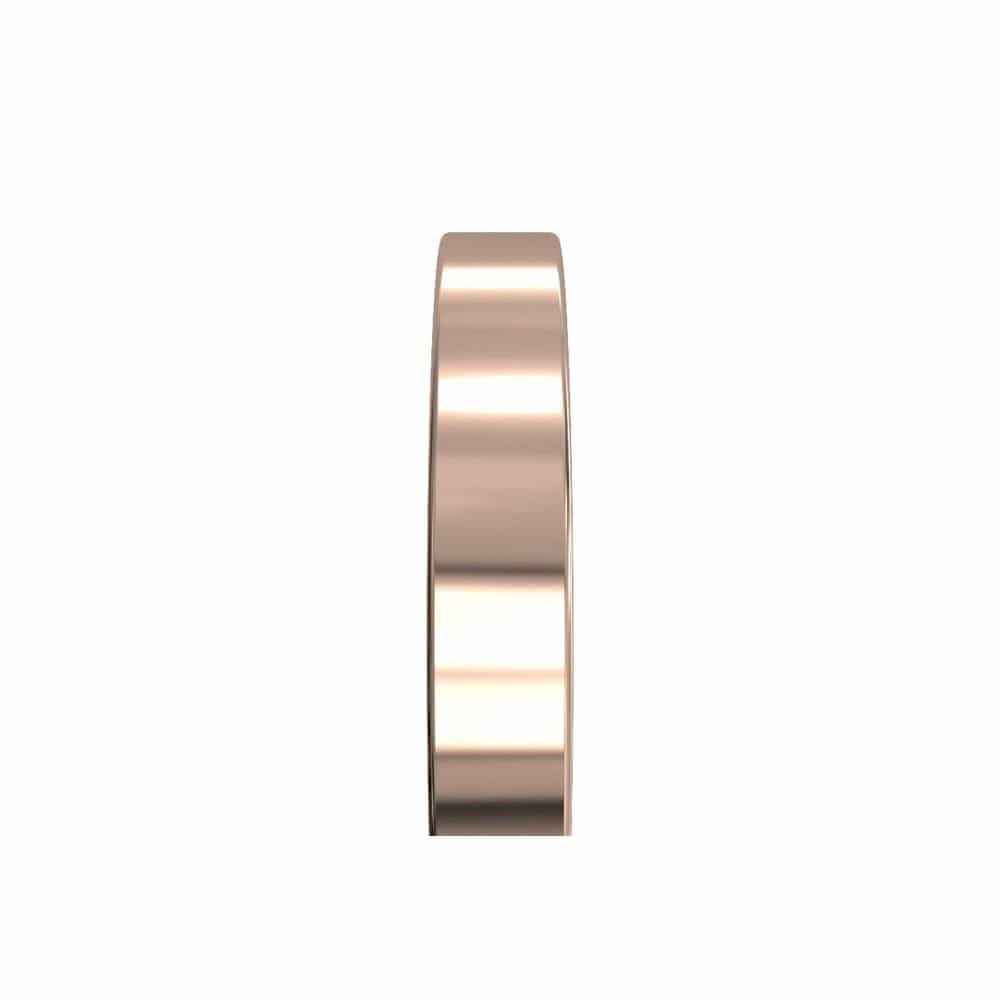 18kt Rose Gold/side