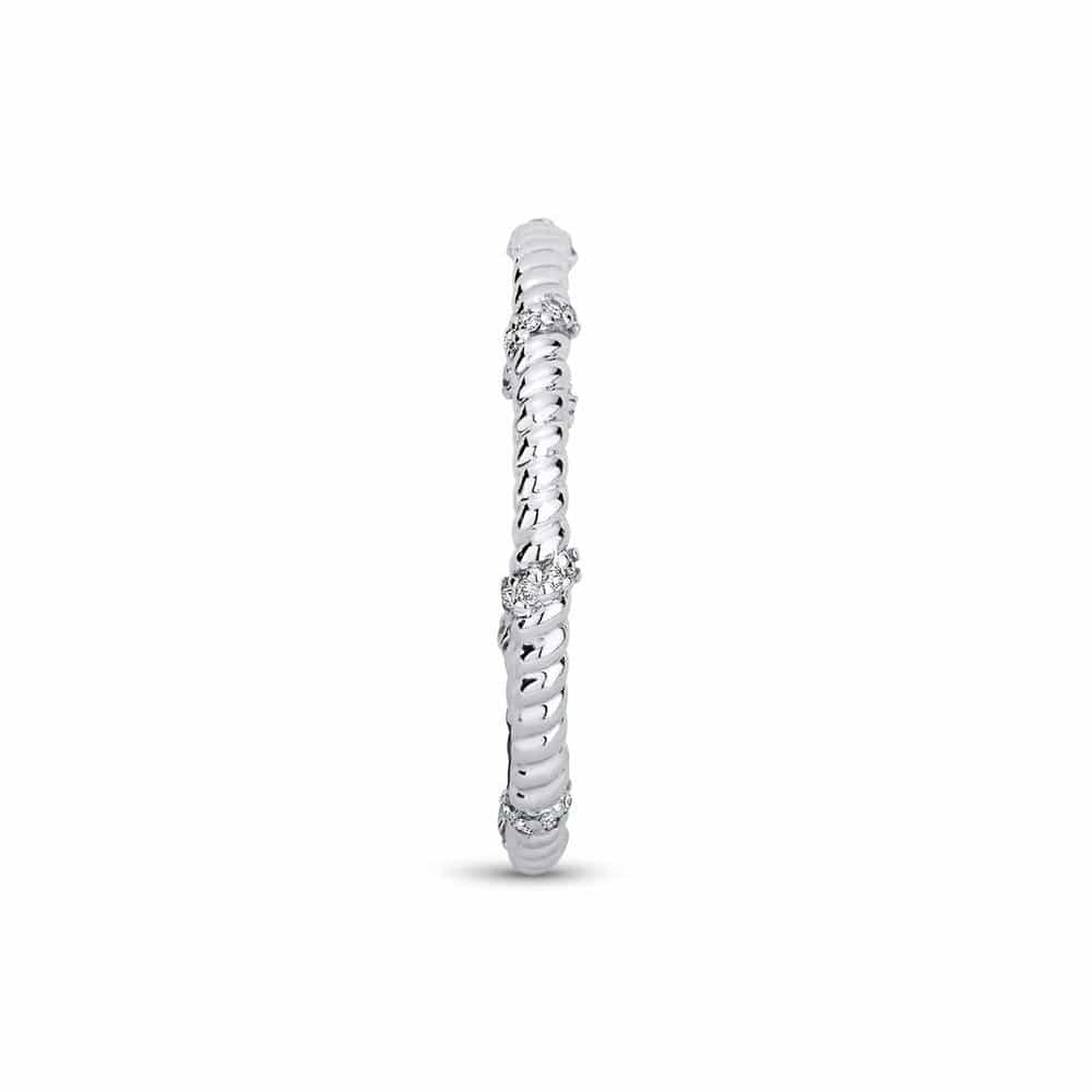 14kt White Gold/side