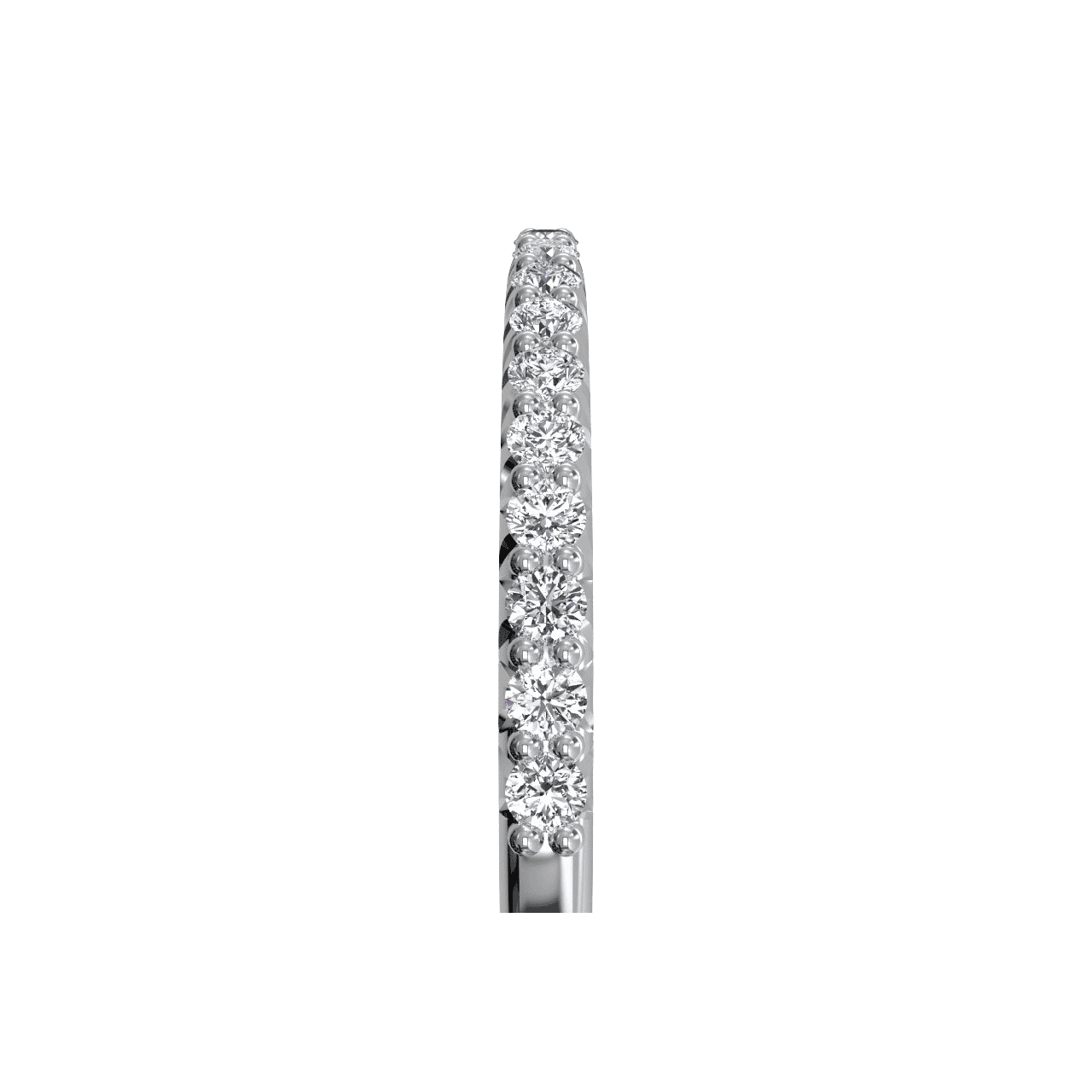 18kt White Gold/side