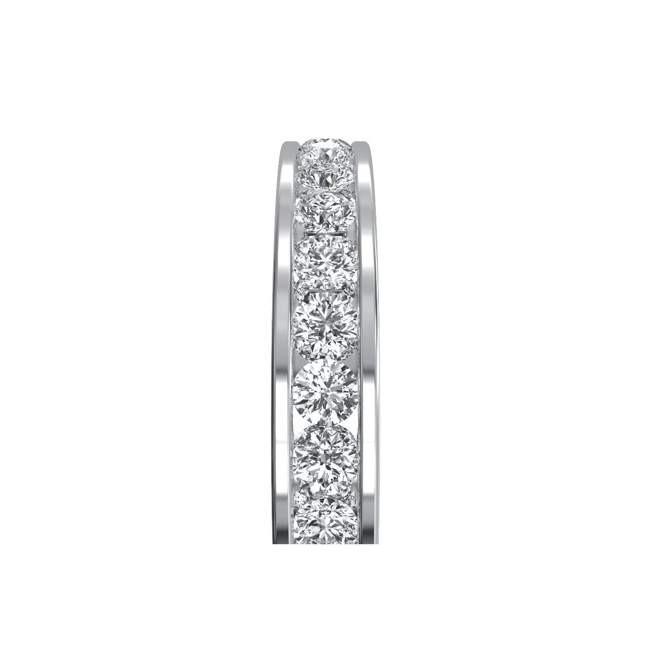 18kt White Gold/side