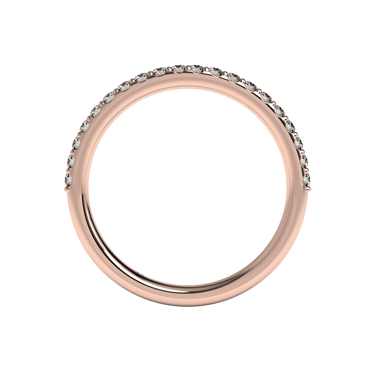 18kt Rose Gold/through_finger