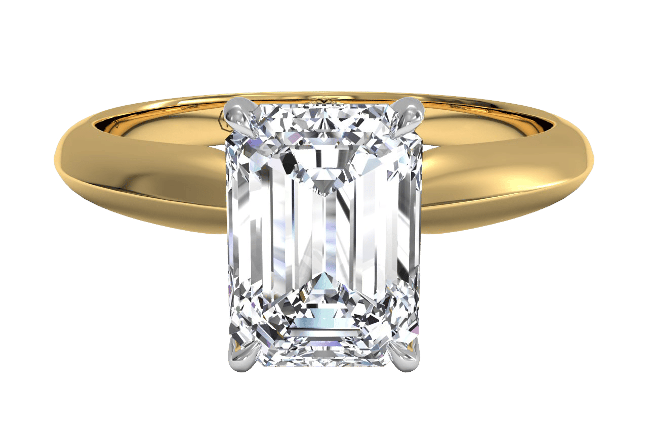 18kt Yellow Gold/emerald/top sku 1ECZ7264