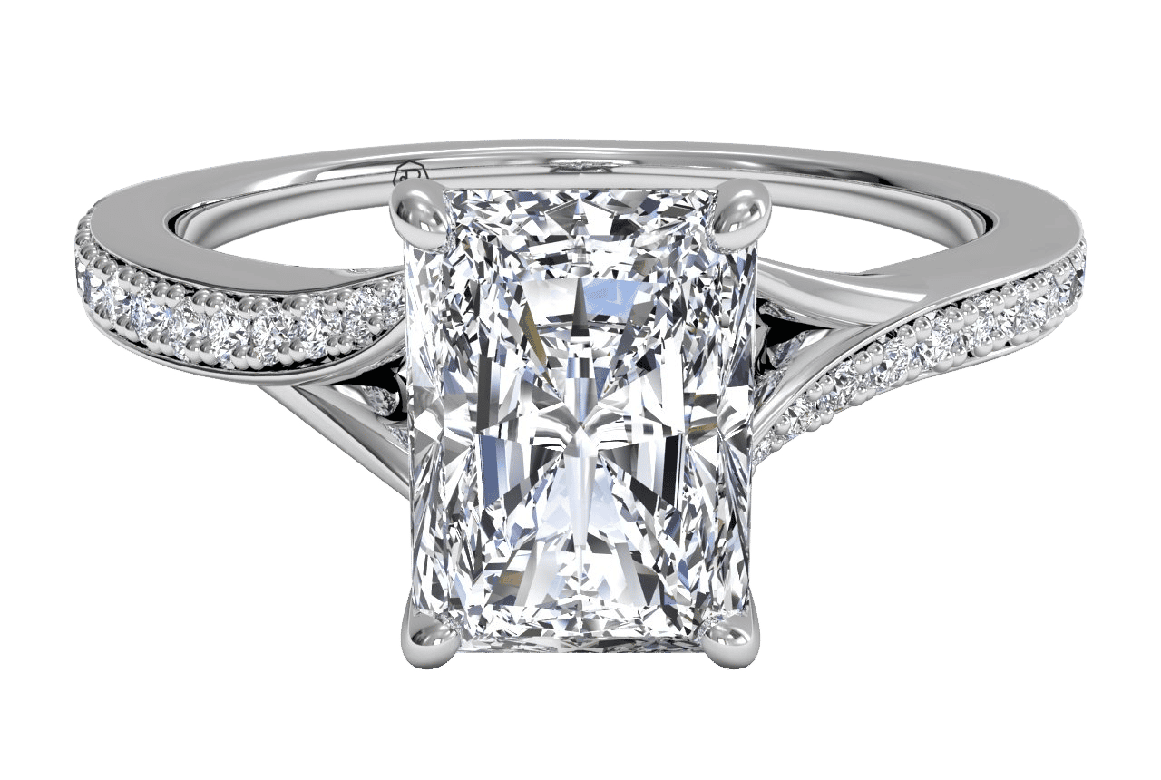 18kt White Gold/radiant/top sku 1RAZ2490