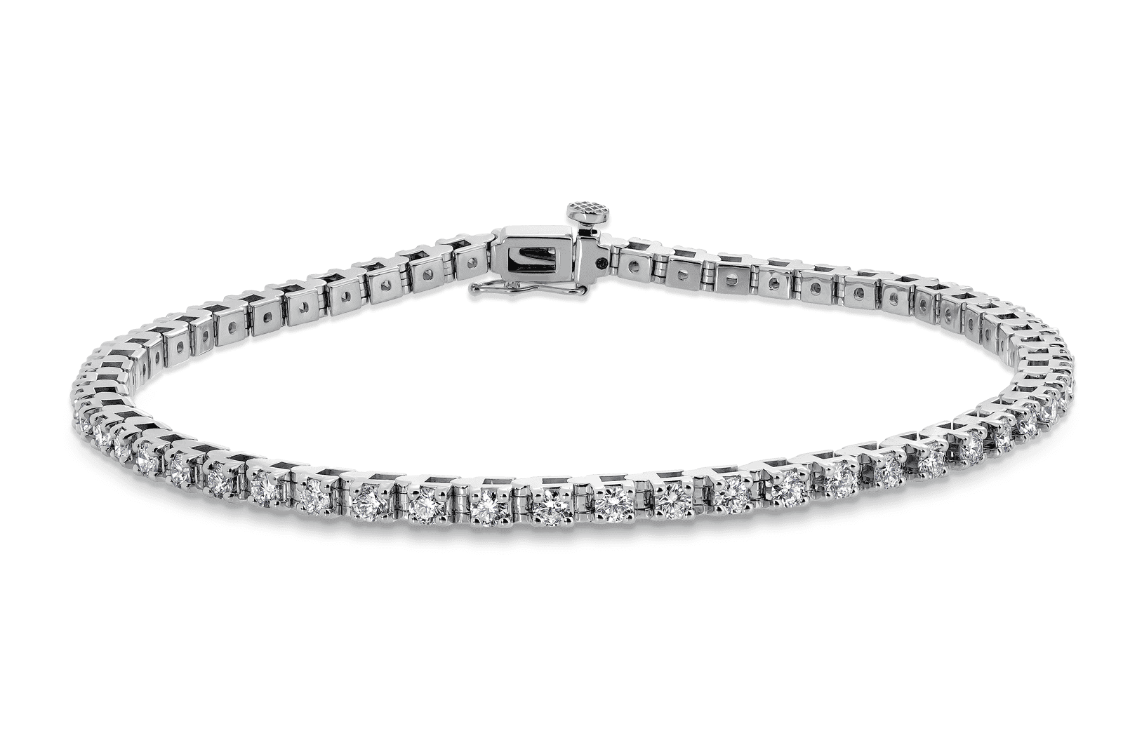 14kt White Gold/2.15 CTW/top