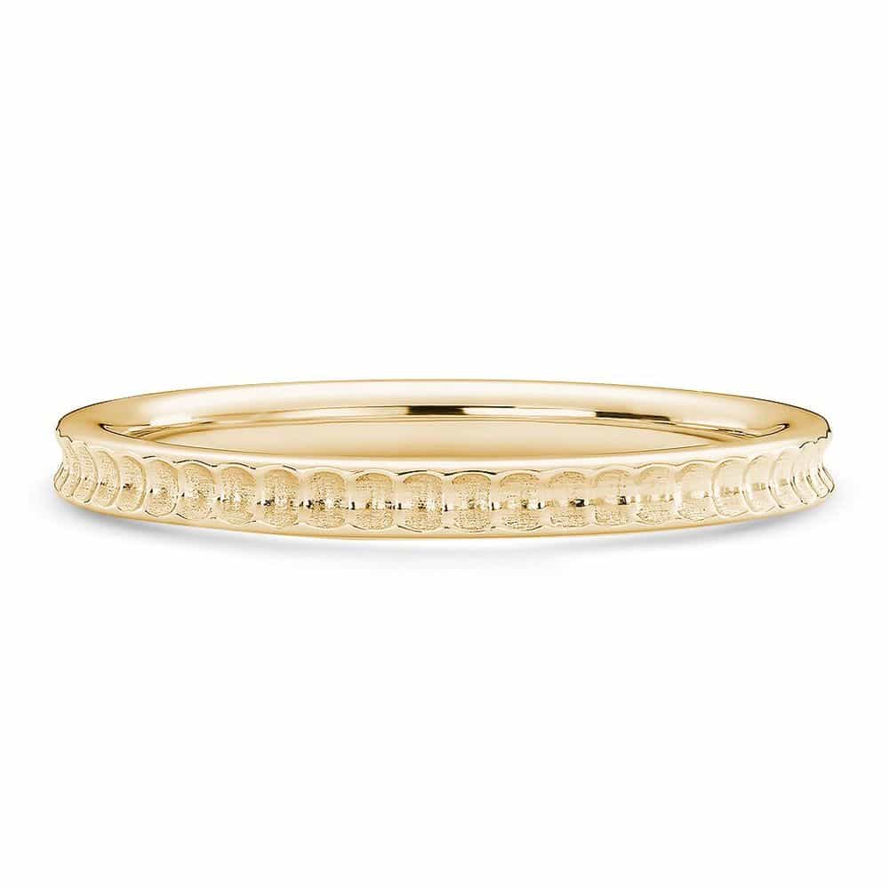 14kt Yellow Gold/top