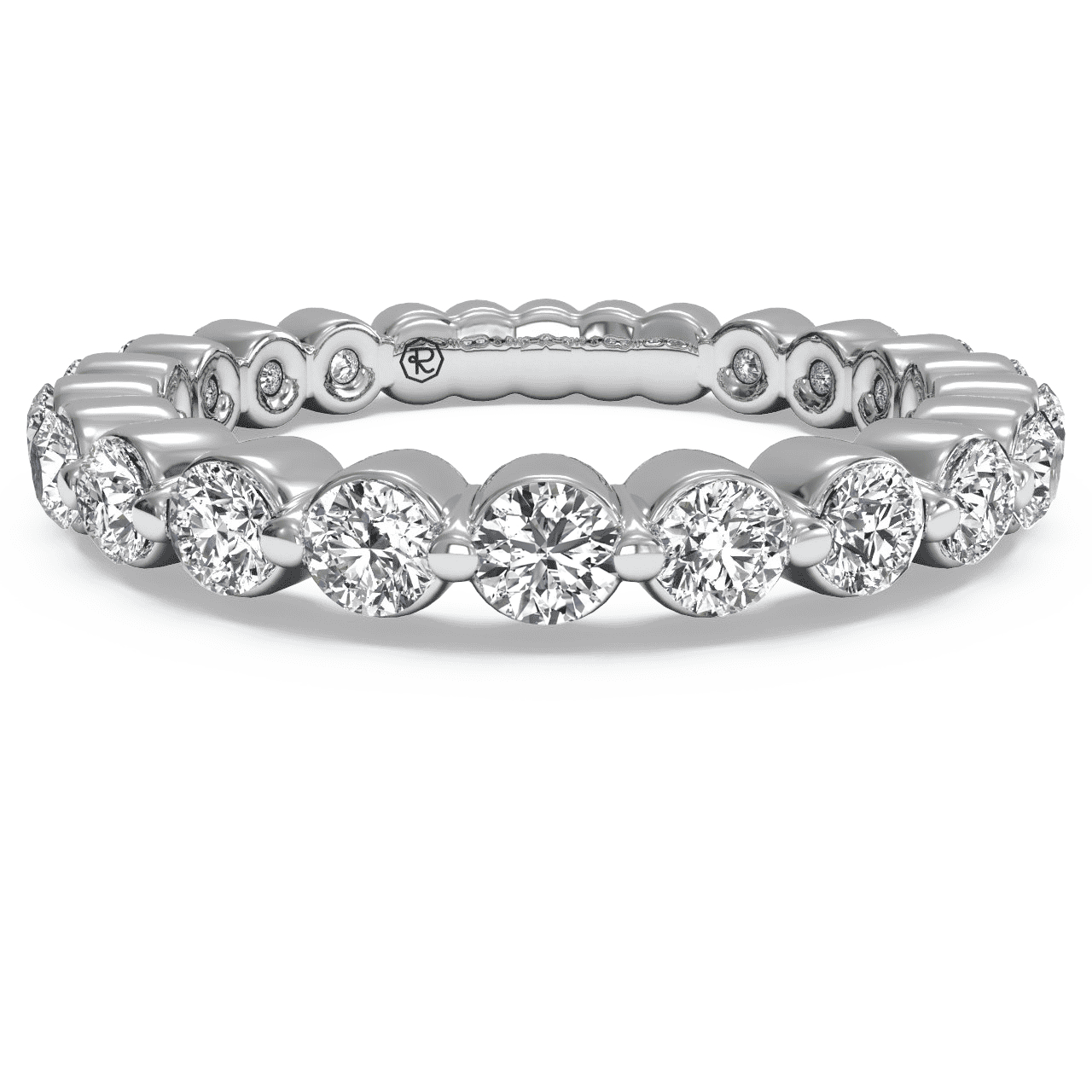 14kt White Gold/top