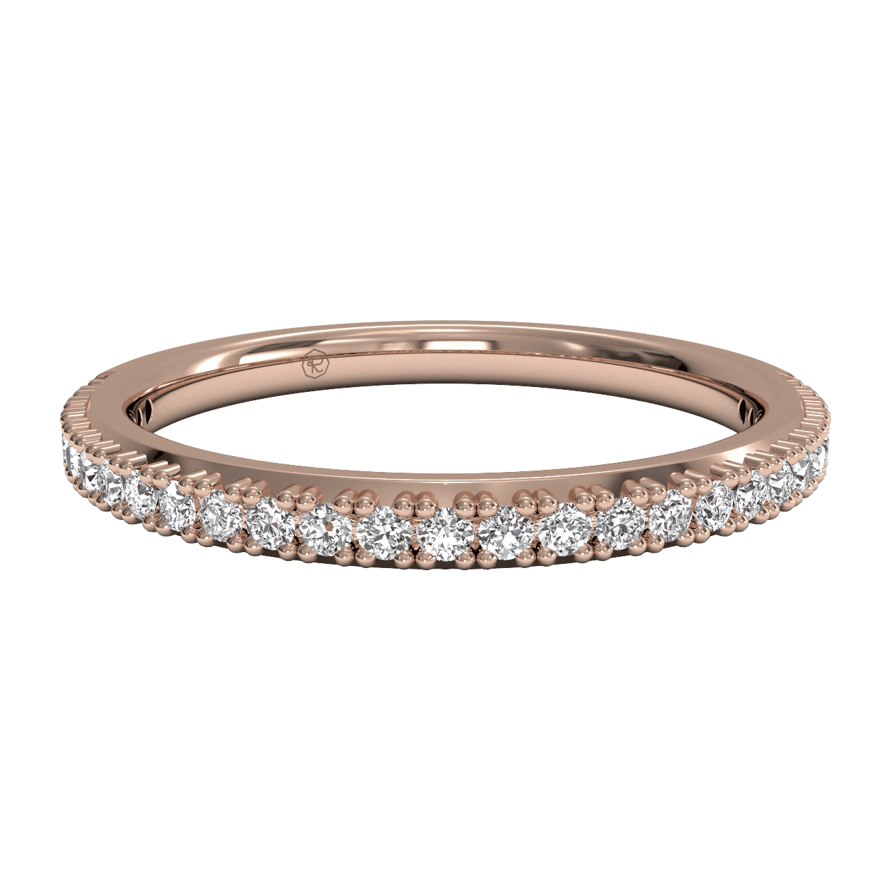 18kt rose gold/top