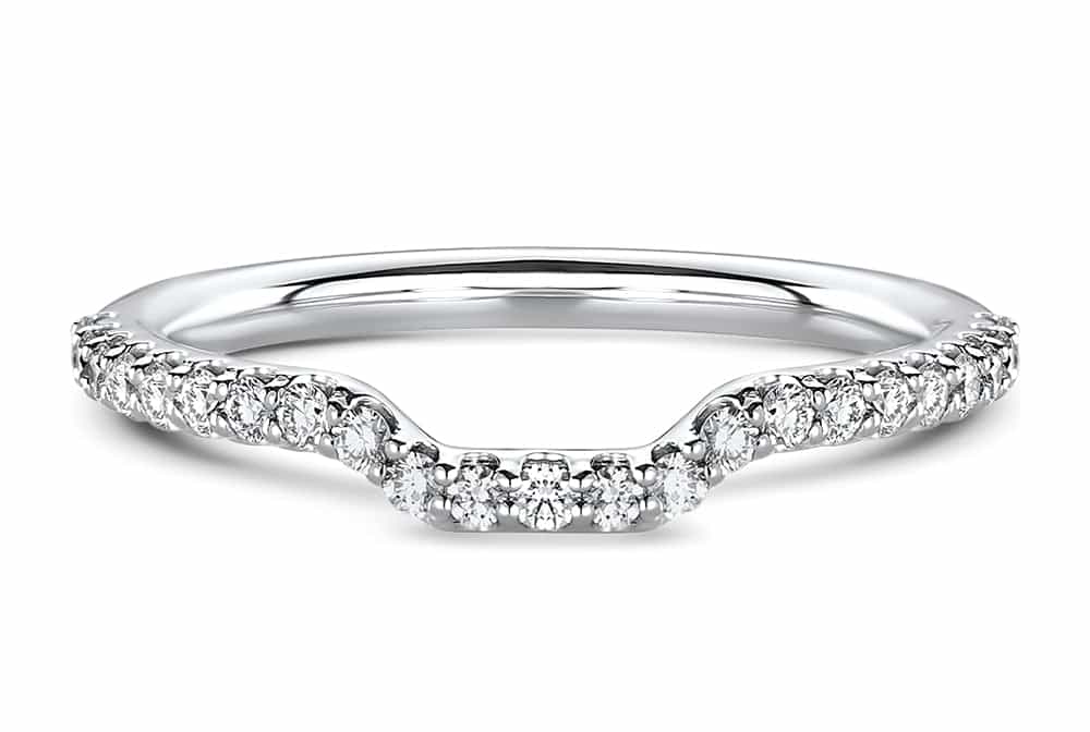 18kt White Gold/top