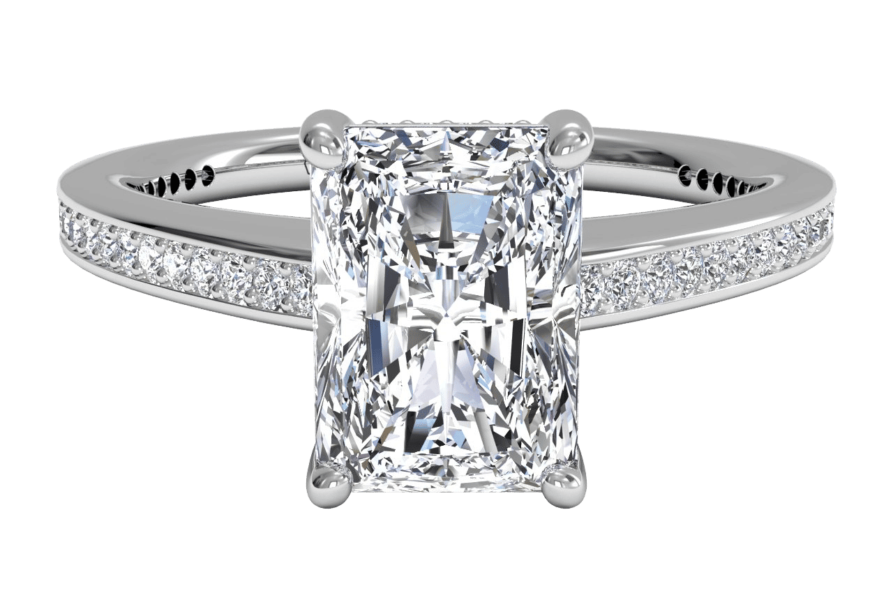 14kt White Gold/radiant/top sku 1RAZ1966