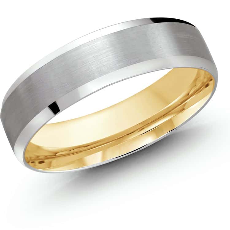 Men's Two-tone Wedding Ring