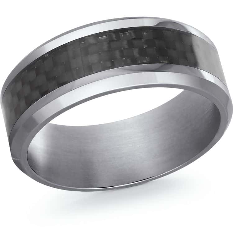 Men's 8mm Tantalum Wedding Ring