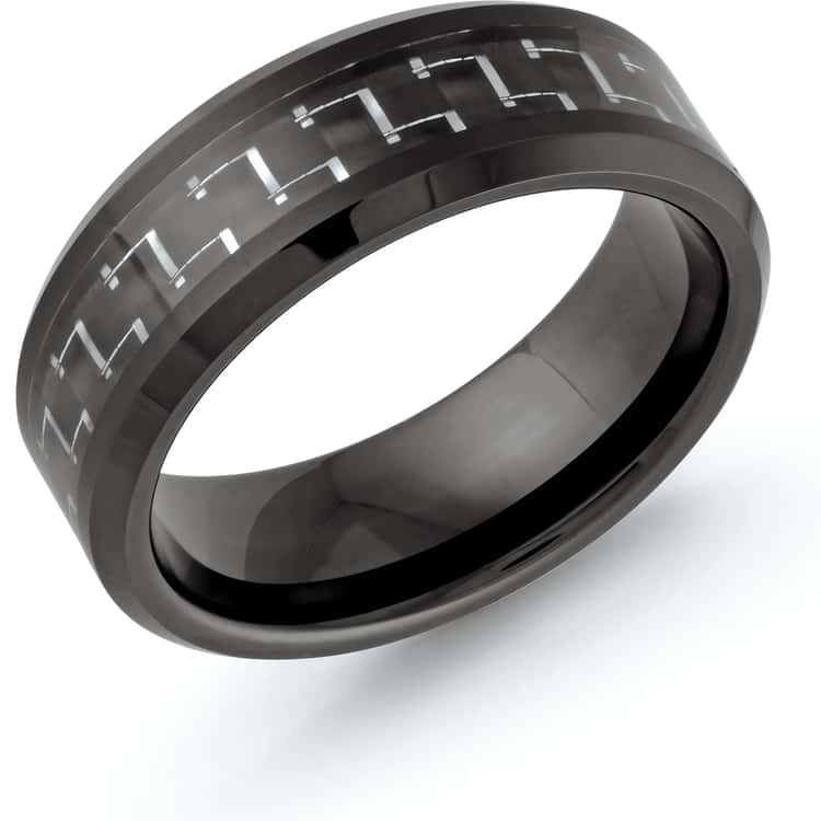 Men's 8mm Tungsten Wedding Ring