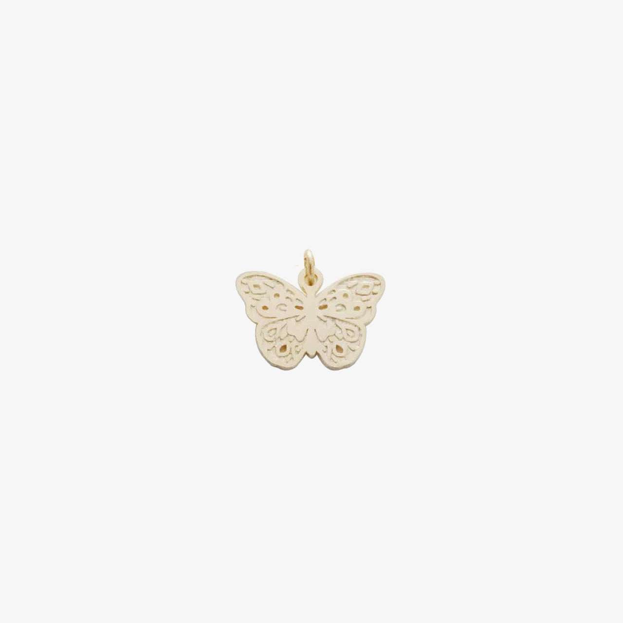 18kt Gold Plated Mini Butterfly Charm