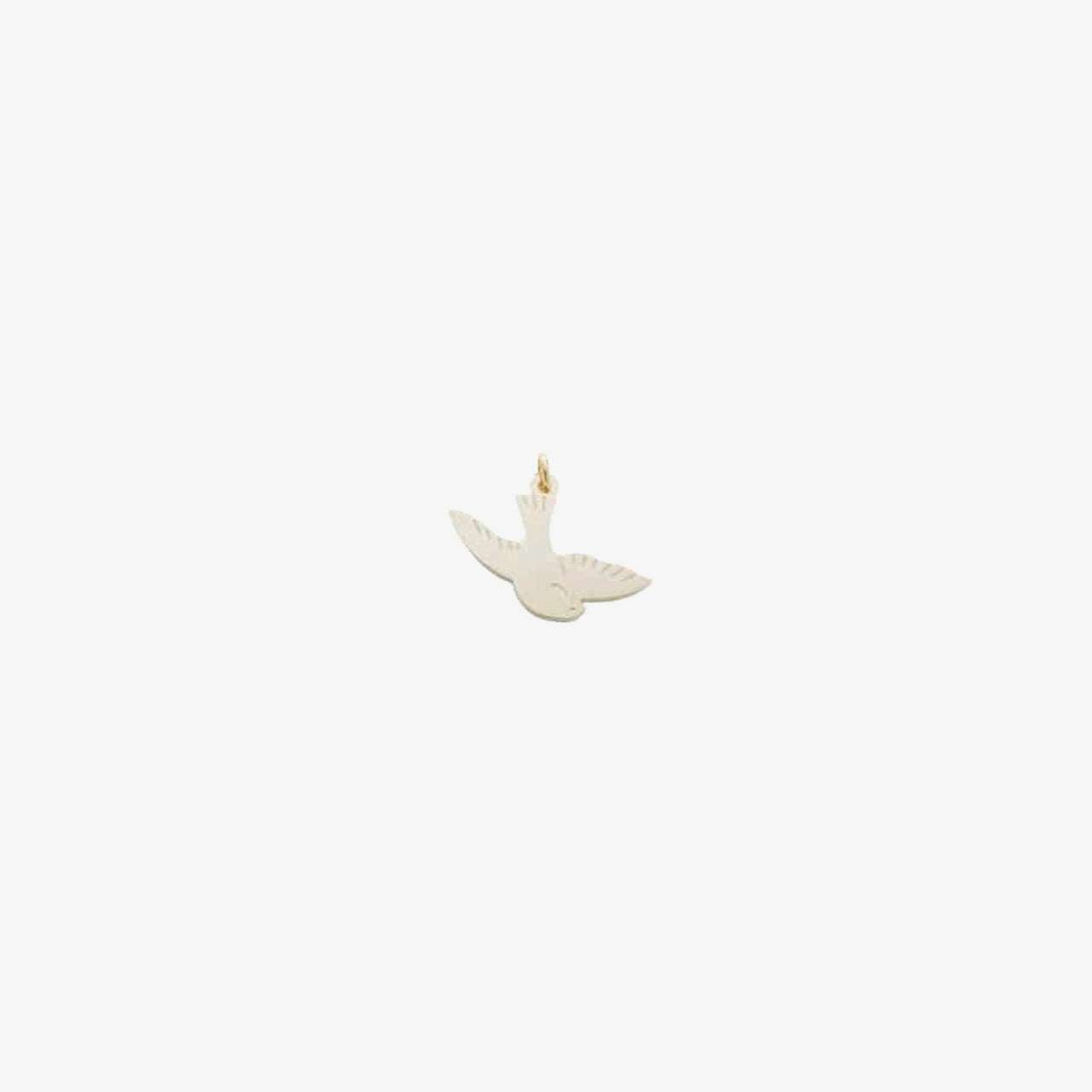 18kt Gold Plated Mini Dove Charm
