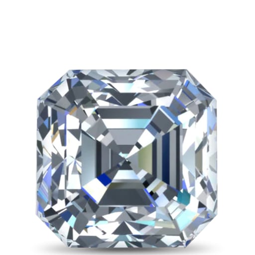2.02 Carat Asscher Diamond