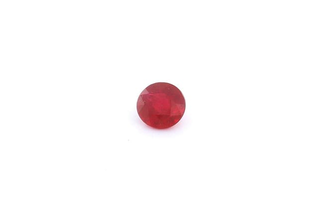 4x4mm Round Ruby