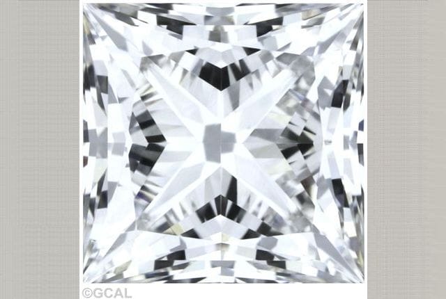 0.79 Carat Princess Lab Diamond