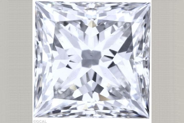 1.73 Carat Princess Lab Diamond