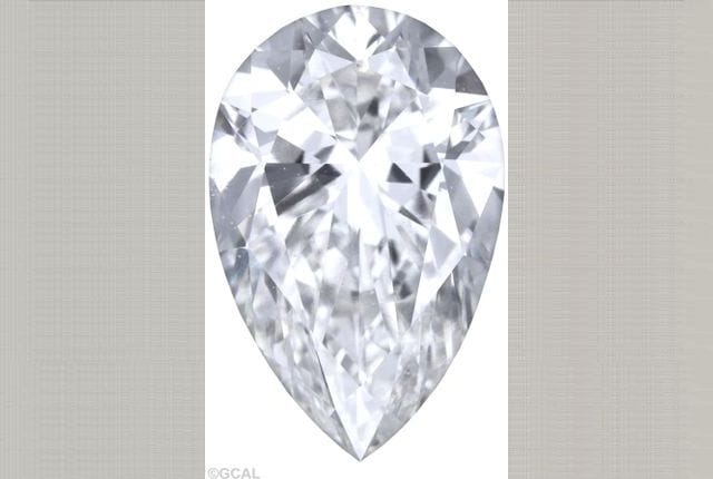 0.71 Carat Pear Lab Diamond
