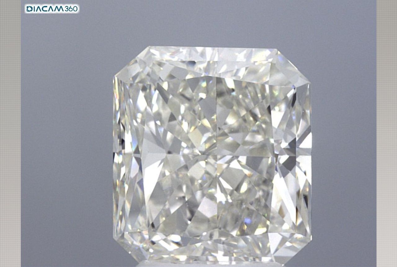 4.41 Carat Radiant Diamond