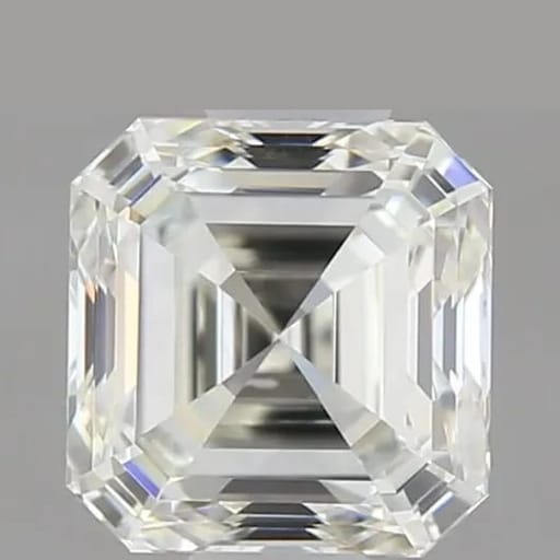 0.53 Carat Asscher Diamond