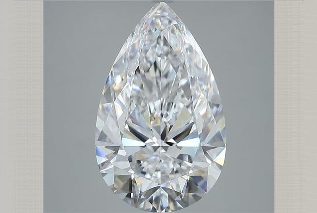 5.03 Carat Pear Diamond