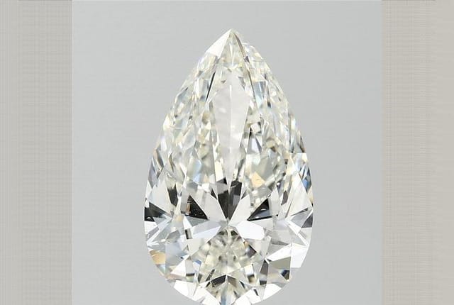 4.01 Carat Pear Diamond
