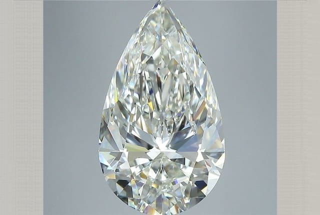 5.01 Carat Pear Diamond