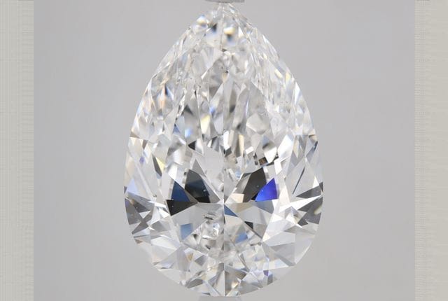 5.01 Carat Pear Diamond