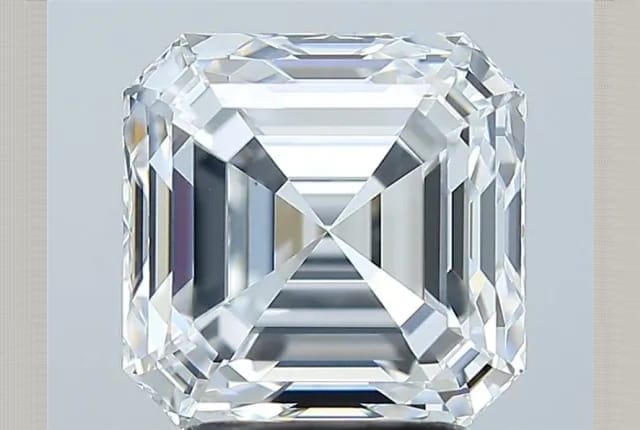 3.10 Carat Asscher Diamond