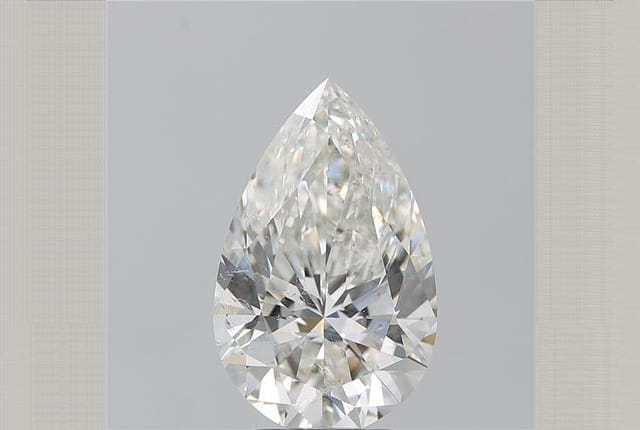 4.02 Carat Pear Diamond