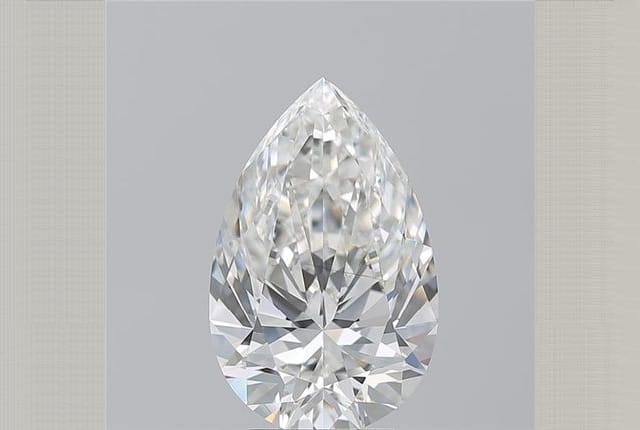 4.52 Carat Pear Diamond