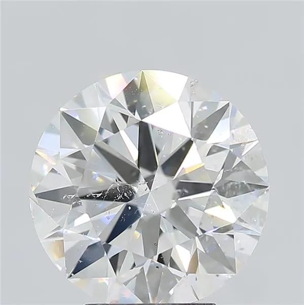 3.67 Carat Round Diamond