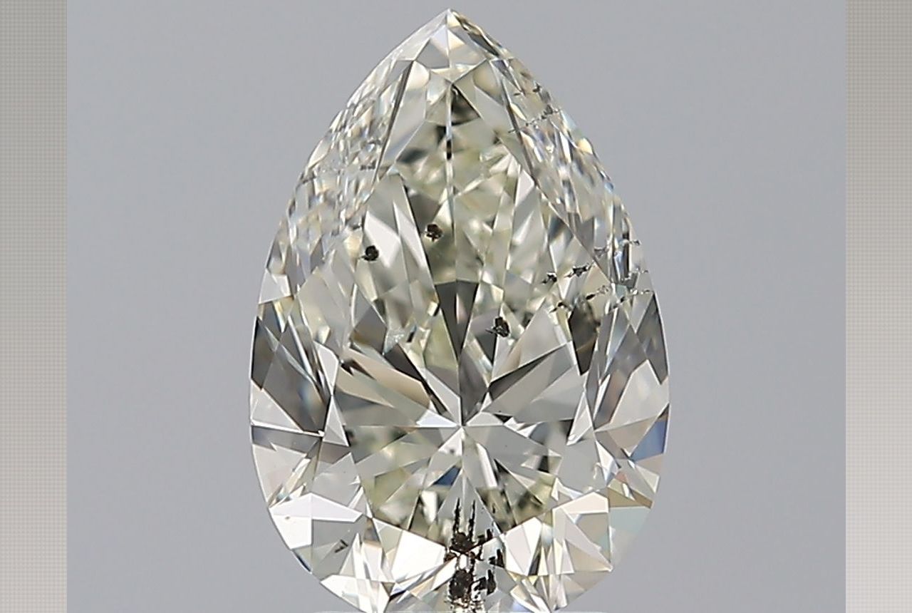 2.51 Carat Pear Diamond