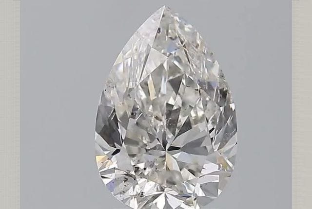 2.50 Carat Pear Diamond