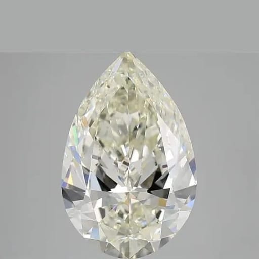 5.01 Carat Pear Diamond