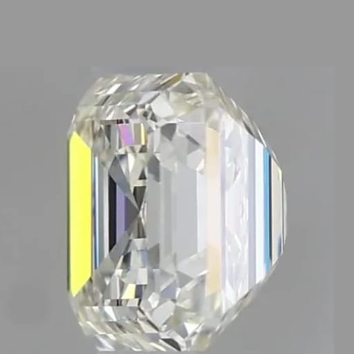 0.91 Carat Asscher Diamond