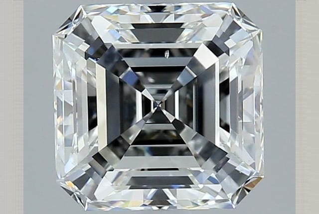 2.50 Carat Asscher Diamond