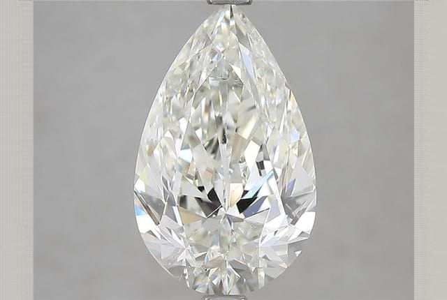 3.51 Carat Pear Diamond